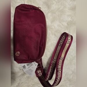 lululemon athletica Burgundy Crossbody Bag